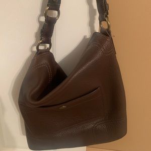 Coach leather bag